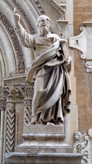 사도 성 바오로_by Giovanni Battista Ragusa_photo by Effems_at the Cathedral of the Assumption of Mary in Palermo_Italy.jpg